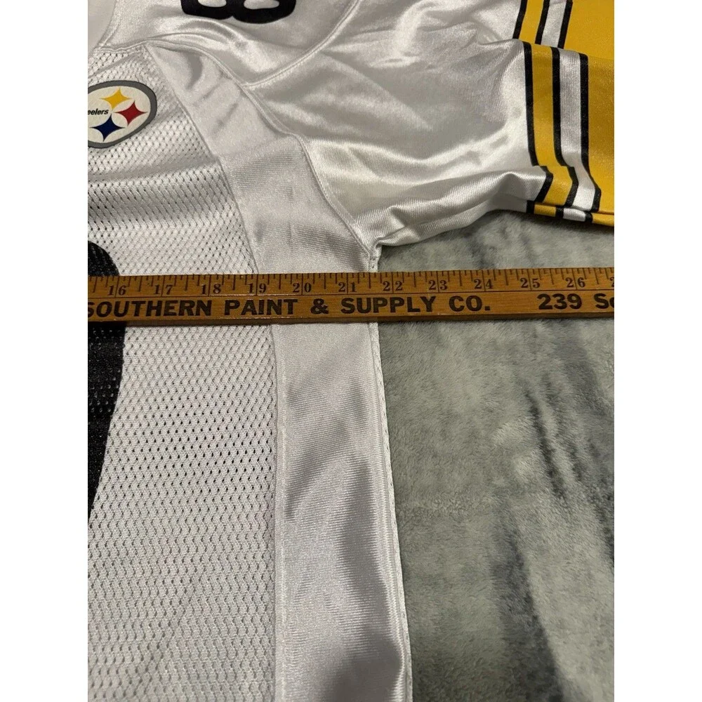 Plaxico Burress Reebok Pittsburgh Steelers Jersey Men Medium Clean Vintage White